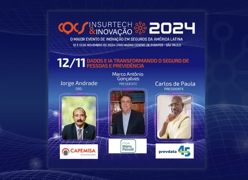 painel-de-lideres-do-cqcs-insurtech-inovacao-2024-reune-jorge-andrade-da-capemisa-seguradora-marco-antonio-goncalves-do-forum-mario-petrelli-e-carlos-de-paula-da-prevdata