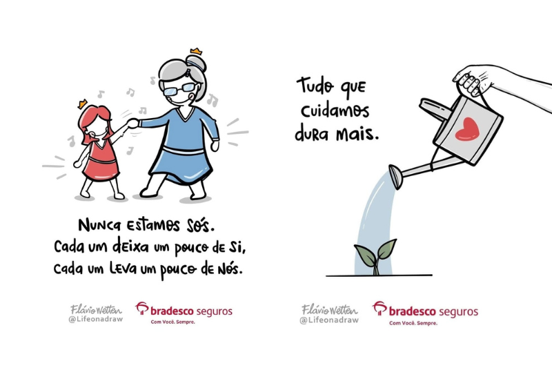 parceria-entre-a-bradesco-seguros-e-o-lifeonadraw-reforca-conceito-de-cultura-de-protecao