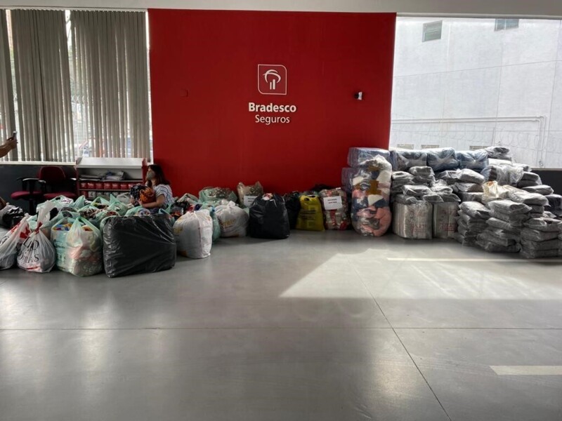 bradesco-seguros-promove-acao-de-voluntariado-e-distribui-mais-de-237-toneladas-de-alimentos